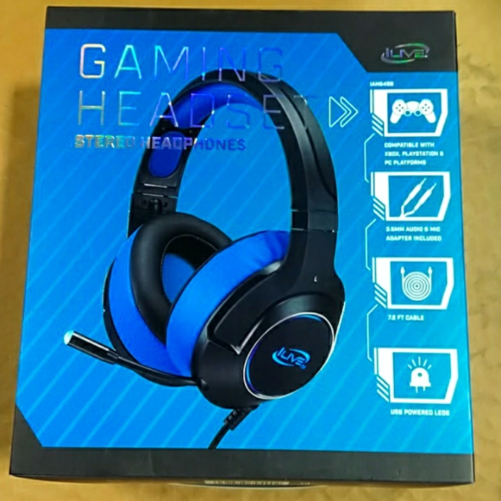 iLive Over-Ear Gaming Headphones